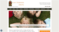 Desktop Screenshot of dentist-clintontownshipmi.com