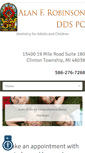Mobile Screenshot of dentist-clintontownshipmi.com